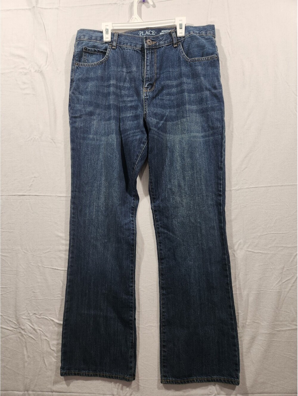 Boys husky bootcut jeans